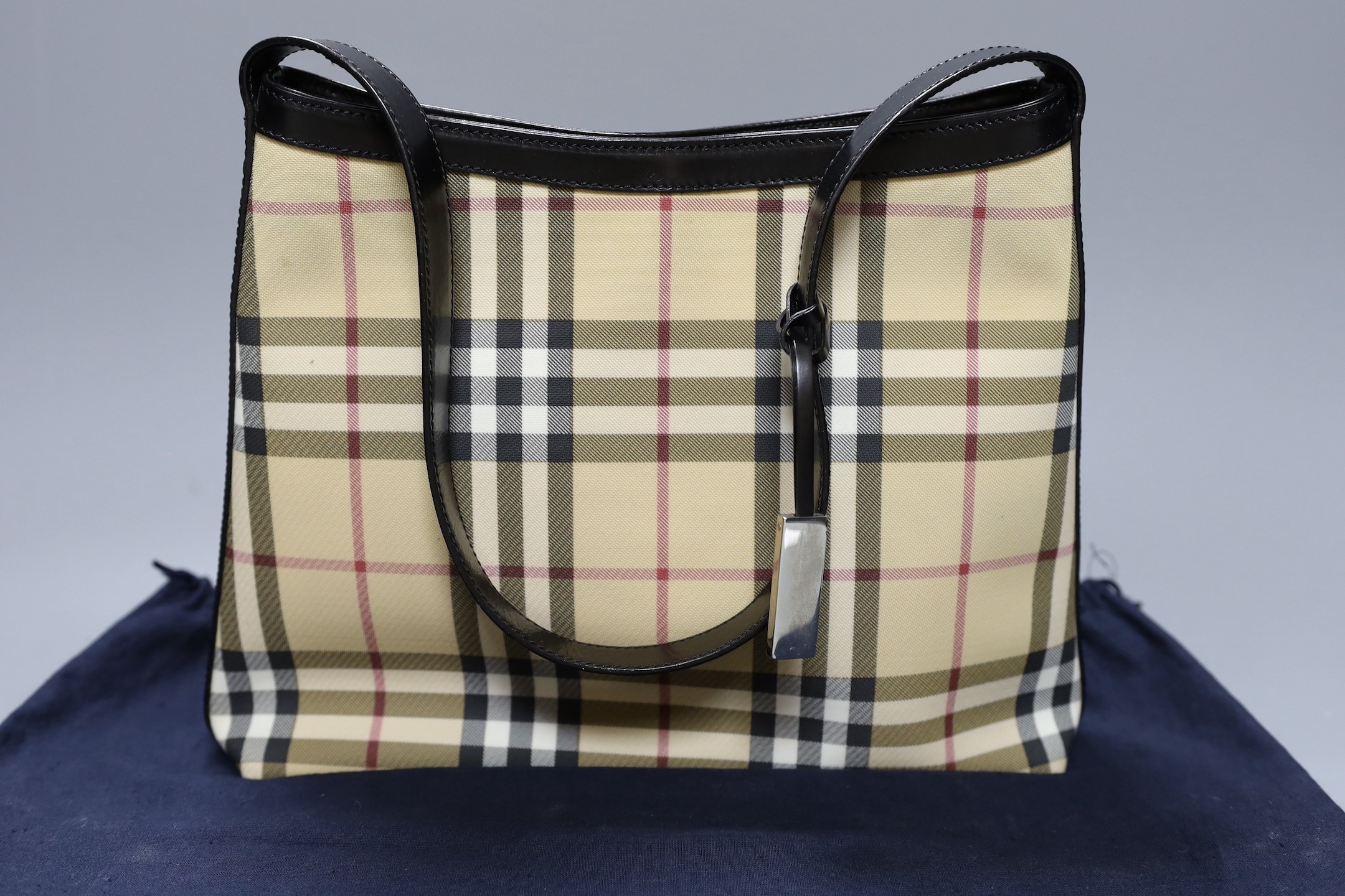 A Burberry shoulder bag with original receipt and dust bag,24 cms high x 30 cms wide, - Image 2 of 4