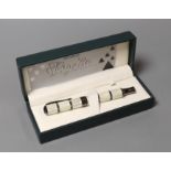 A cased limited edition Monteverde Regatta mother of pearl fountain pen, 251/1999