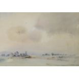 Ian Armour-Chelu (1928-2000), watercolour, 'Warm Day with Passing Showers', signed, 20 x 29cm