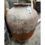 A Greek style earthenware jar, height 66cm