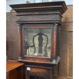 A George III oak 30 hour longcase clock, marked Rich. Street, Bridgenorth, height 212cm