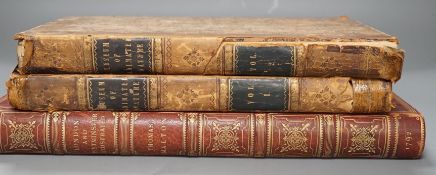 ° ° Two volumes of Museum of Animated Nature and a volume of London and Westminster Illustrated,