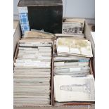 A quantity of military, topographical and other postcards (over 1200)