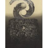 Chung Tai Fu (Chinese. b.1956), limited edition artist's proof lithograph, 'My Rock', signed and