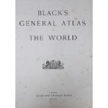 ° ° Black's General Atlas of the World. coloured (flags) frontis., many coloured maps (some d-page);