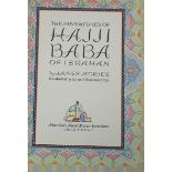 ° ° Morier, James - The Adventures of Hajii Baba of Ispahan. coloured decorated title, d-p- coloured