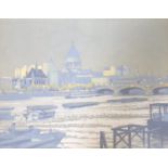 Walter Ernest Spradbery (1889-1969) 'London'lithograph42 x 53cm