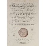 ° ° DEVON: Dunsford, Martin - Historical Memoirs of the Tower and Parish of Tiverton, in the