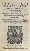 ° ° Arrighi, Paolo - Perutilis Tractatus de Bonitate Principis ... pictorial engraved vignette title
