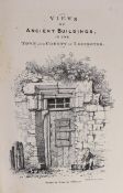 ° ° LEICESTERSHIRE - Flower, John - Views of Antient Buildings in the Town and County of