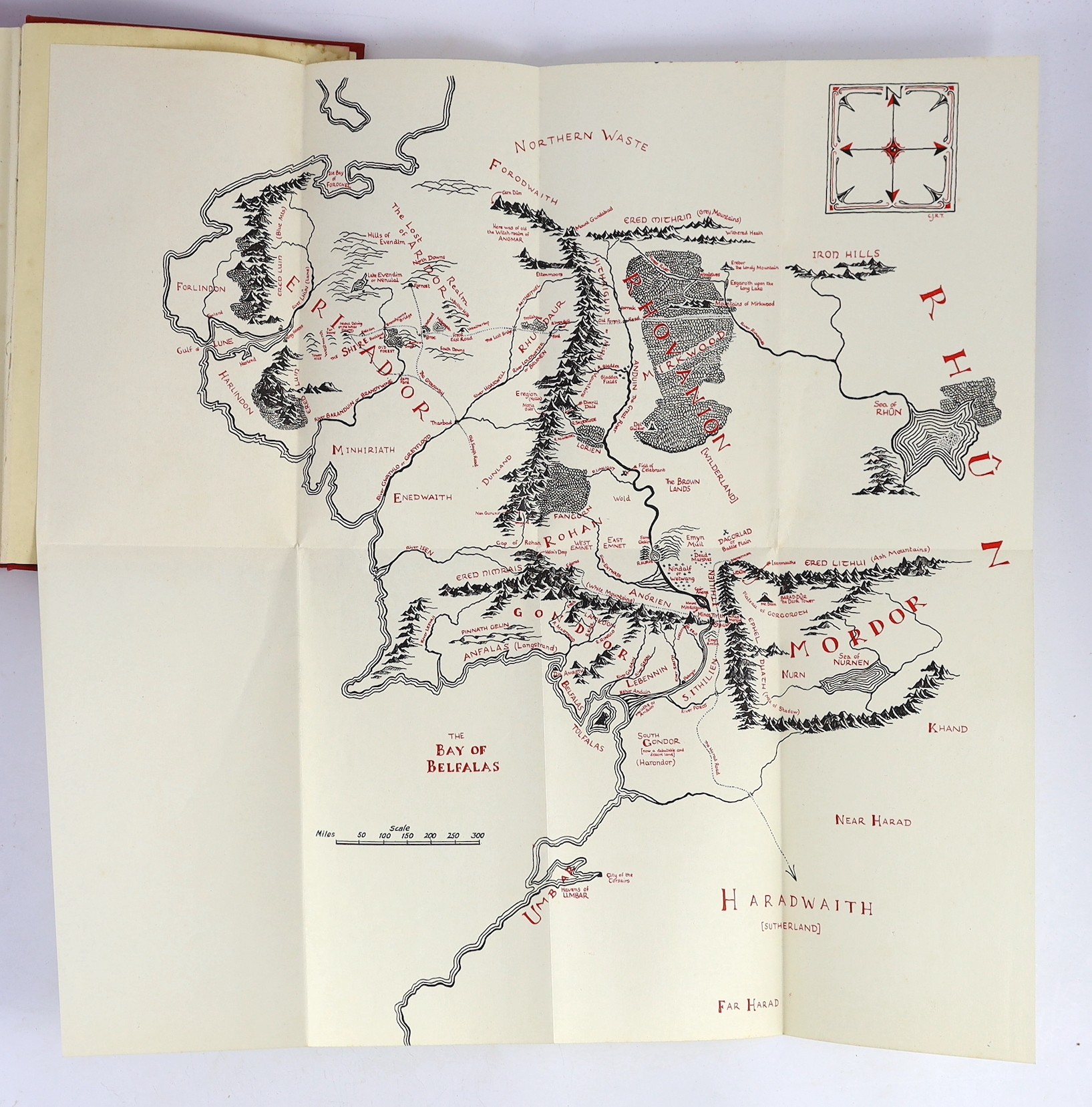 ° ° Tolkien, John Ronald Reuel - The Lord of the Rings, 1st editions, 1st impressions of Towers - Image 13 of 19