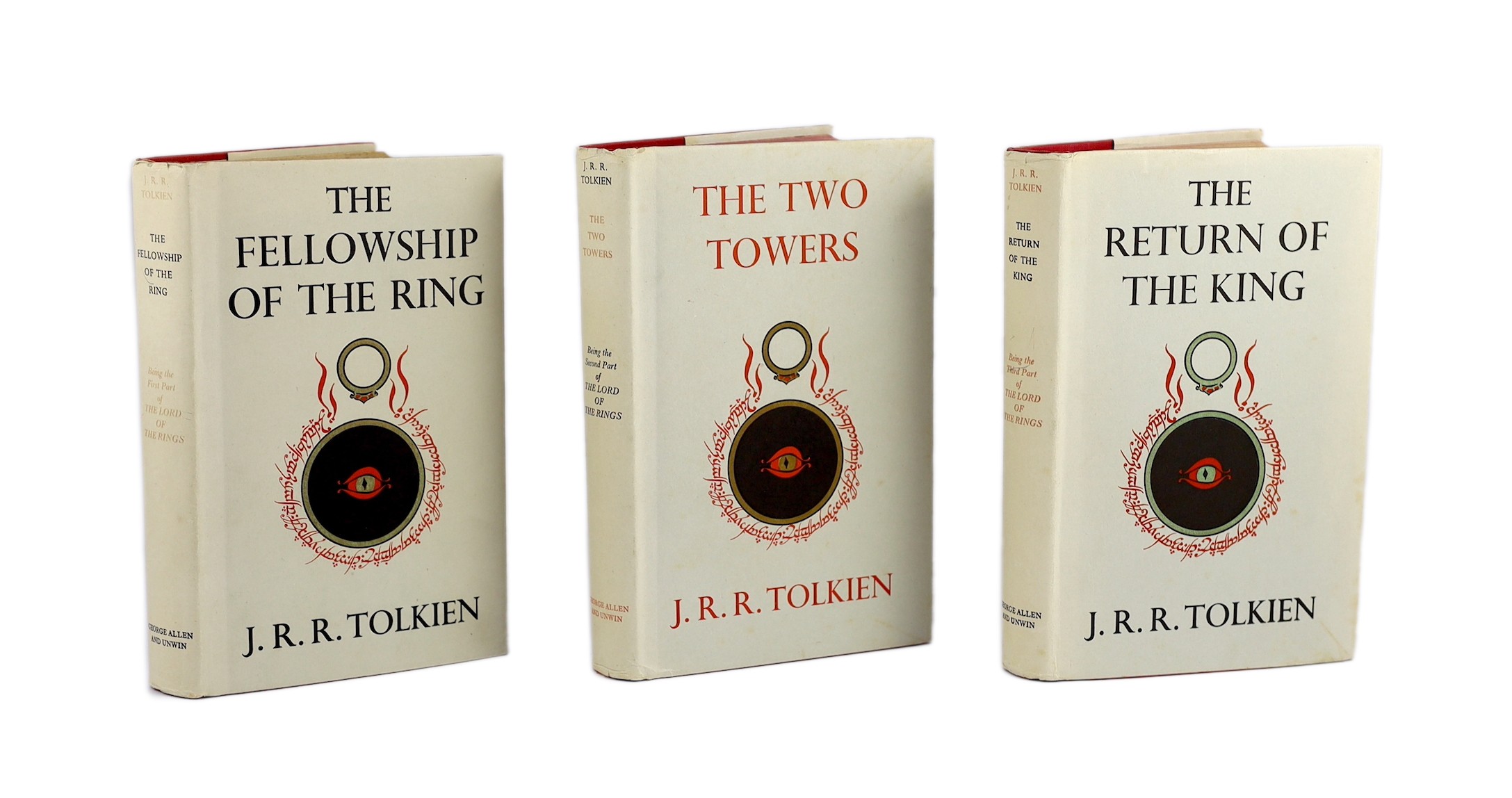 ° ° Tolkien, John Ronald Reuel - The Lord of the Rings, 1st editions, 1st impressions of Towers