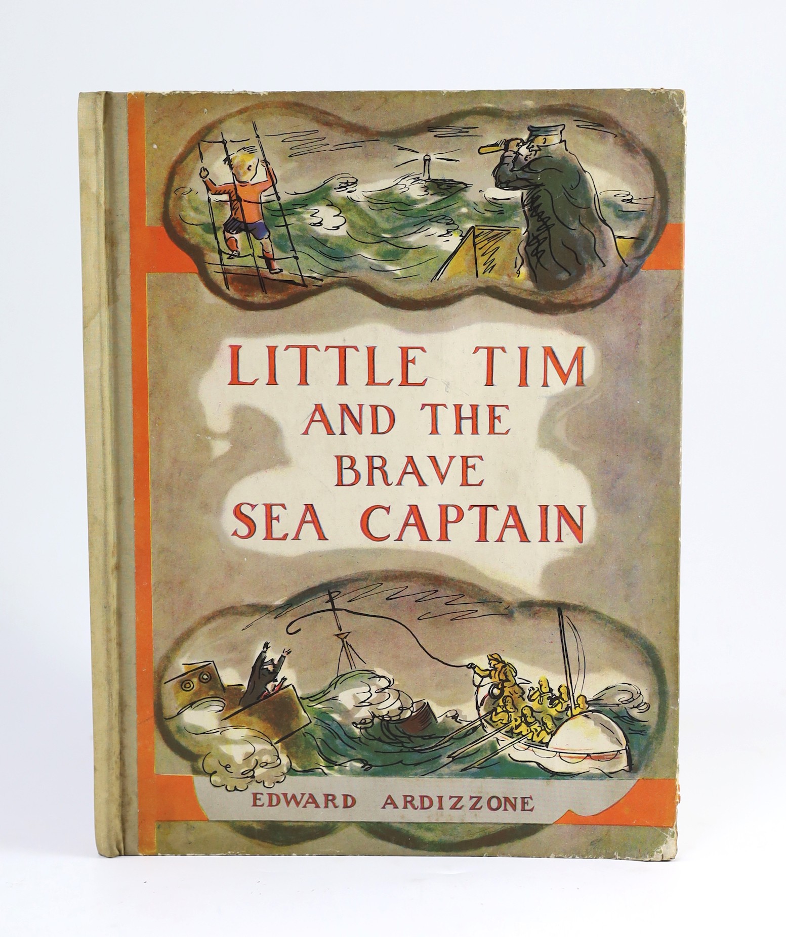 ° ° Ardizzone, Edward - Little Tim and the Brave Sea Captain. First Edition. coloured pictorial