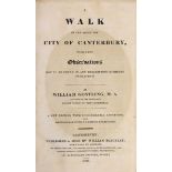 ° ° CANTERBURY: Gostling, William - A Walk in and about the City of Canterbury, with many