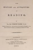° ° READING - Coates, Charles, Rev. - The History and Antiquities of Reading, 4to, half calf, with