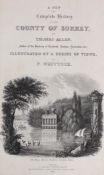 ° ° SURREY: Allen, Thomas - A History of the County of Surrey ... 2 vols. pictorial engraved and