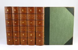 ° ° Stonham, Charles - The Birds of the British Islands, illustrated by Lilian M. Medland, 5 vols,