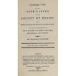 ° ° DEVON - Vancouver, Charles - General View of the Agriculture of the County of Devon; with