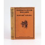 ° ° Kipling, Rudyard - Barrack Room Ballads and Other Verses, 55th edition, title illus., half