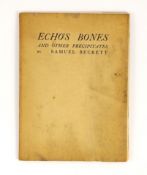 ° ° Beckett, Samuel - Echo’s Bones and Other Precipitates, 1st edition, one of 327, original