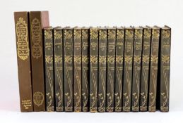 ° ° Thackeray, William Makepeace - The Complete Works…, 14 vols. New Century Edition, 8vo, black