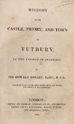 ° ° STAFFORDSHIRE: Mosley, Sir Oswald - History of the Castle, Priory, and Town of Tutbury ... plan,