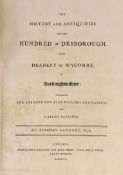 ° ° BUCKINGHAMSHIRE - Langley, Thomas - The History and Antiquities of the Hundred of Desborough and