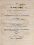 ° ° SHROPSHIRE - Phillips, Thomas and Hulbert, Charles - The History and Antiquities of