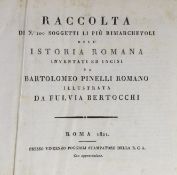 ° ° Pinelli, Bartolomeo (engraver) - Raccolta…Istoria Romano, text by Fulvia Bertocchi, oblong