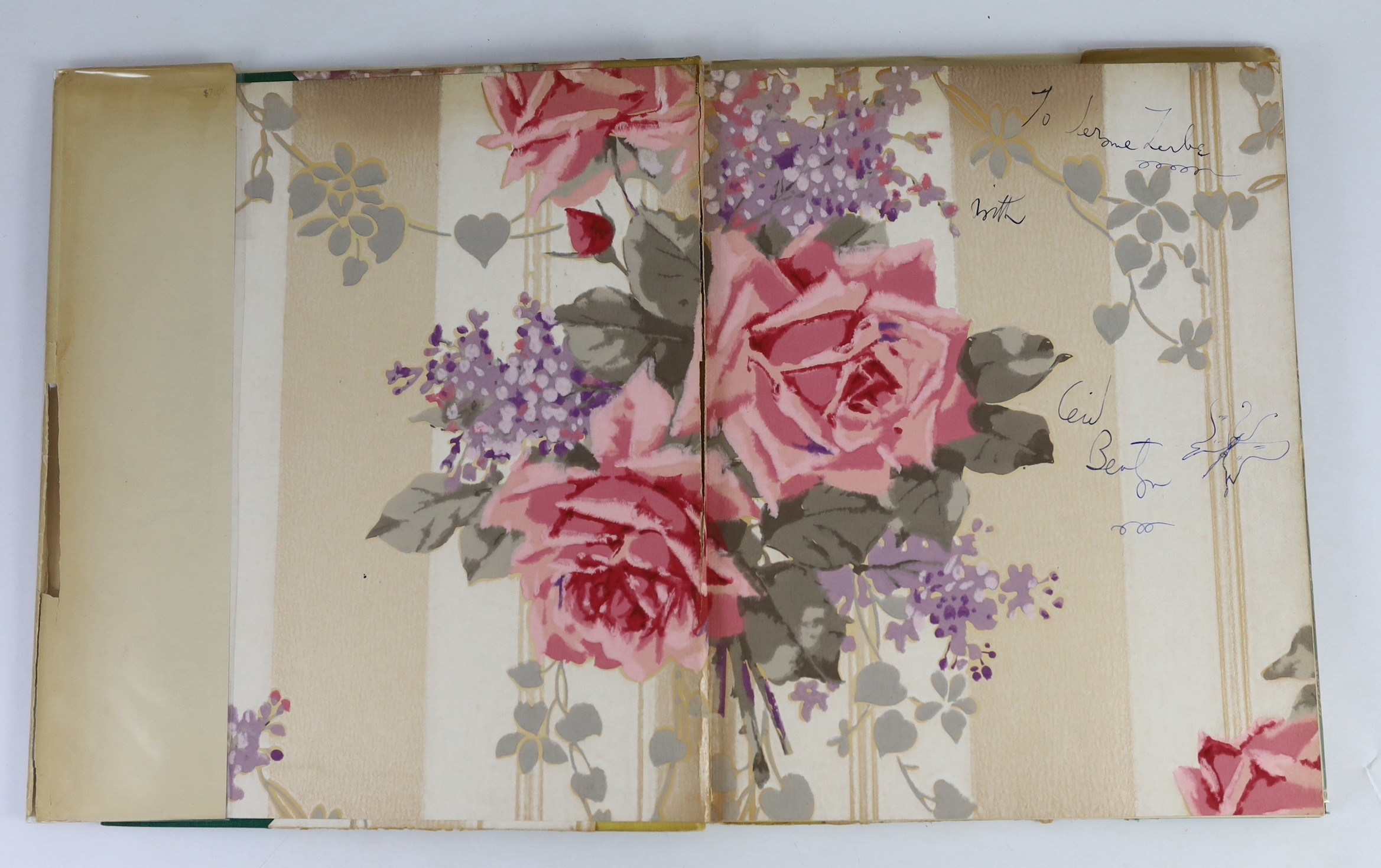 ° ° Beaton, Cecil - Cecil Beaton's Scrapbook. First Edition - inscribed by author to the 'high' - Image 6 of 6