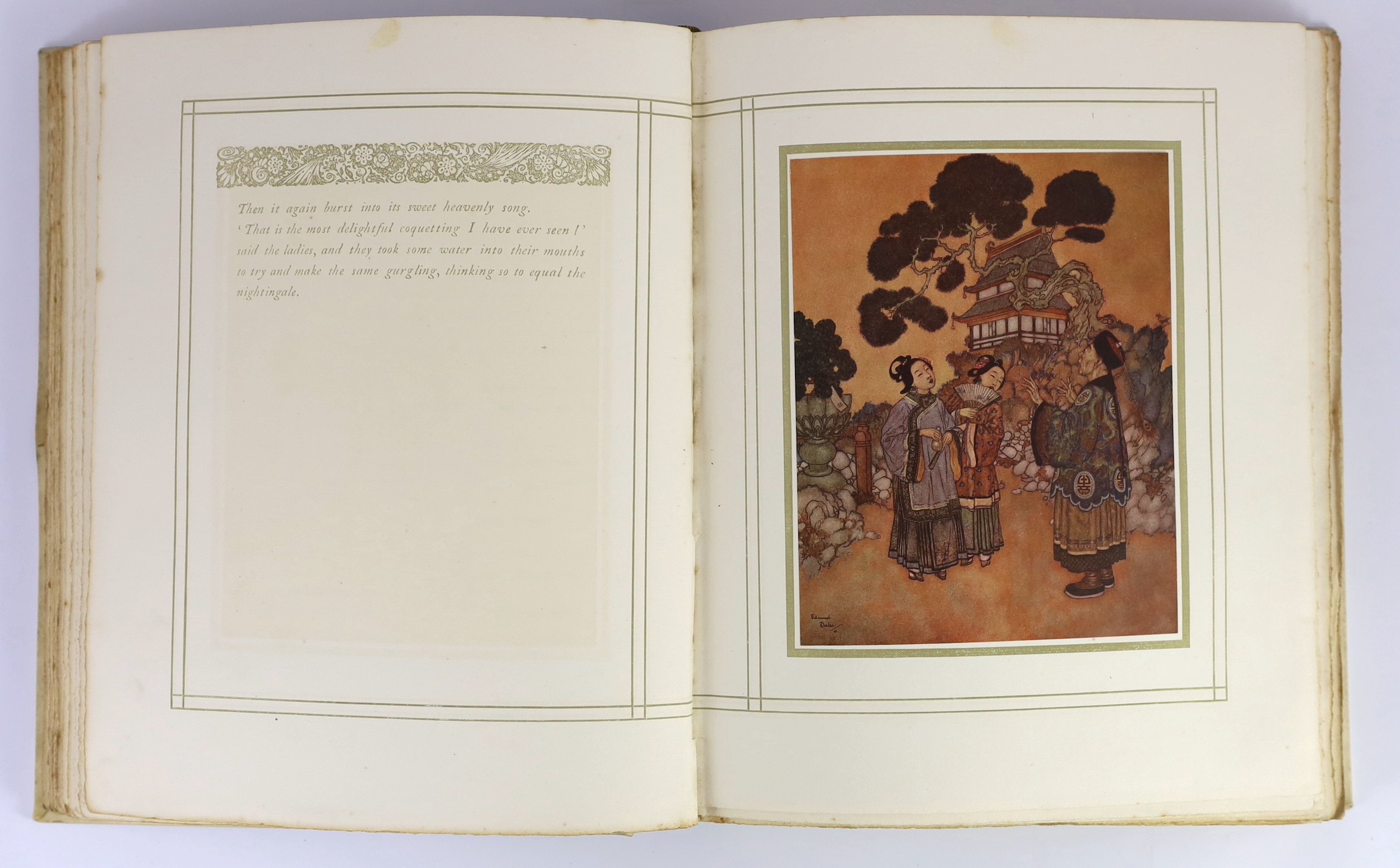 ° ° Andersen, Hans Christian - Stories. ‘’Stories from Hans Andersen.’’, one of 750, signed and - Image 5 of 6