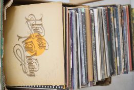 A quantity of various records including Neil Young, Creedence Clearwater, David Bowie, Fleetwood