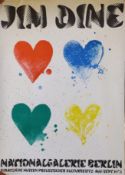 Jim Dine - two coloured posters