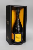A cased bottle of Veuve Cliquot Grand Dame 2008