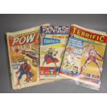 Comics - It's terrific vols 1-4; Pow! vols 1-3; Fantastic vols 1-3