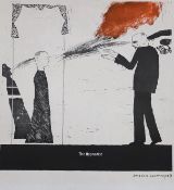 David Hockney (b.1937), offset lithograph, The Hypnotist, 1963; signed and dated within the plate,