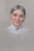 Edward Robert Hughes (1851-1914) Portrait of a ladypastelsigned37.5 x 26.5cm
