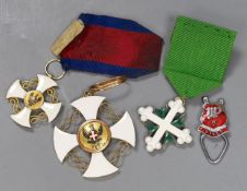 A group of Austrian and Continental medals