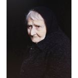 Georgia Metaxas (Australian, b.1974), archival inkjet print, elderly woman from 'The Mourners', 51 x