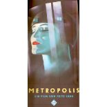 After ...?, colour print, Fil, poster for Metropolis, 179 x 82cm