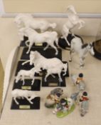 A selection of Beswick horses, to include Springtime, Sunlight, Young Spirit, Spirit of Peace,