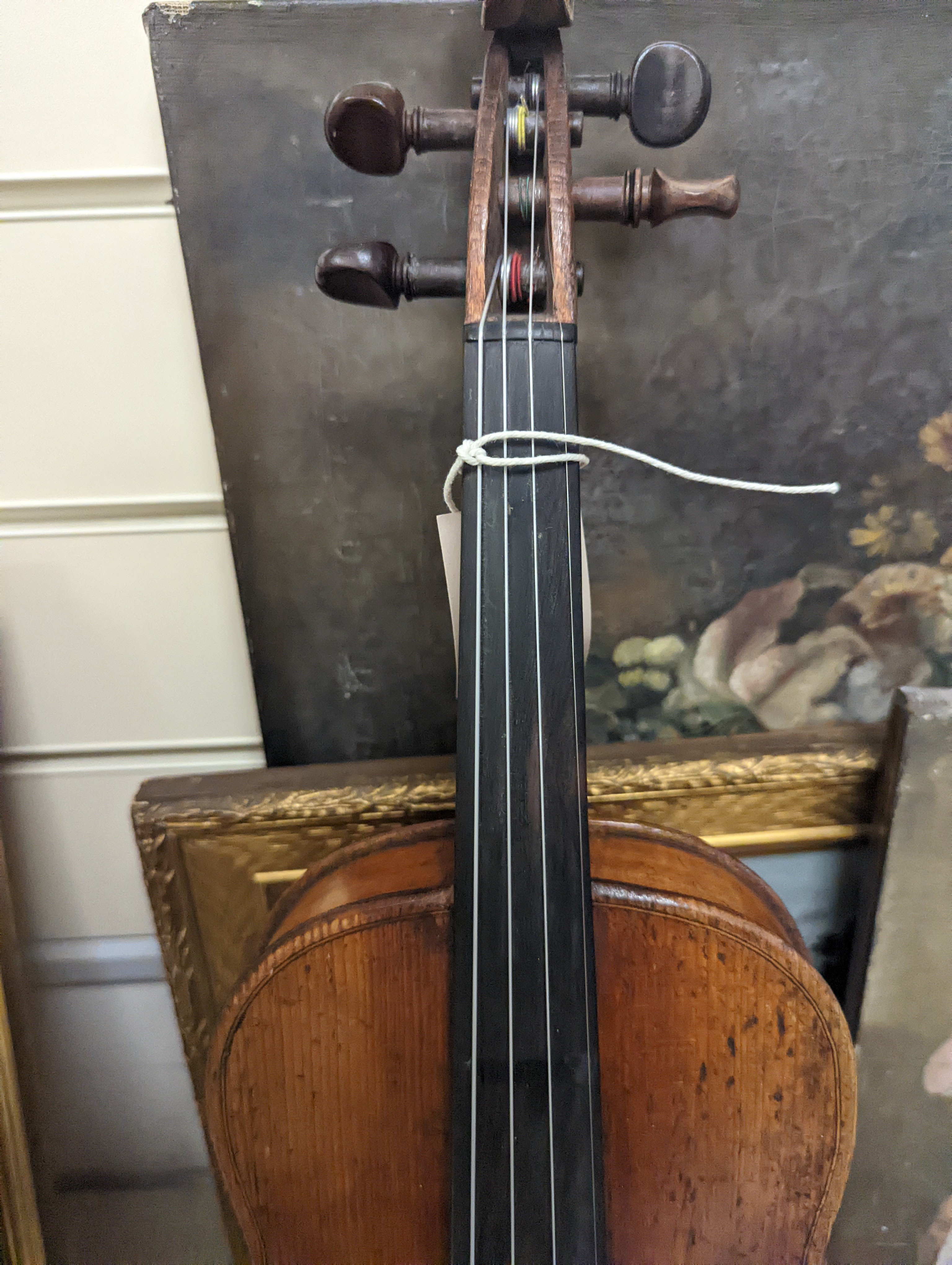 A 19th century Violin, lob. 35.5cm in case - Image 6 of 16