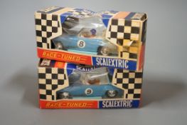 Two boxed Scalextric race-tuned C94 Mercedes
