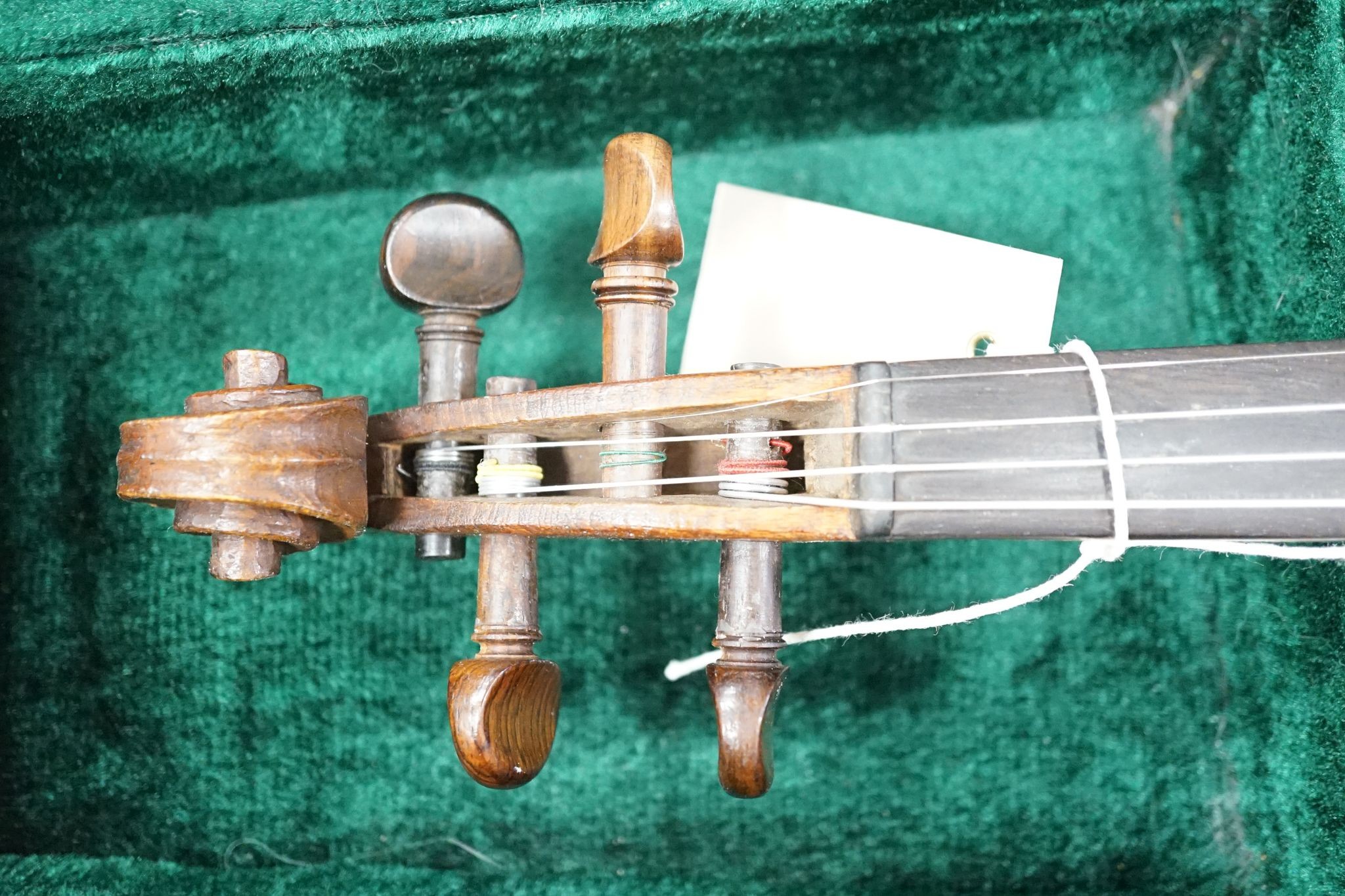 A 19th century Violin, lob. 35.5cm in case - Image 2 of 16