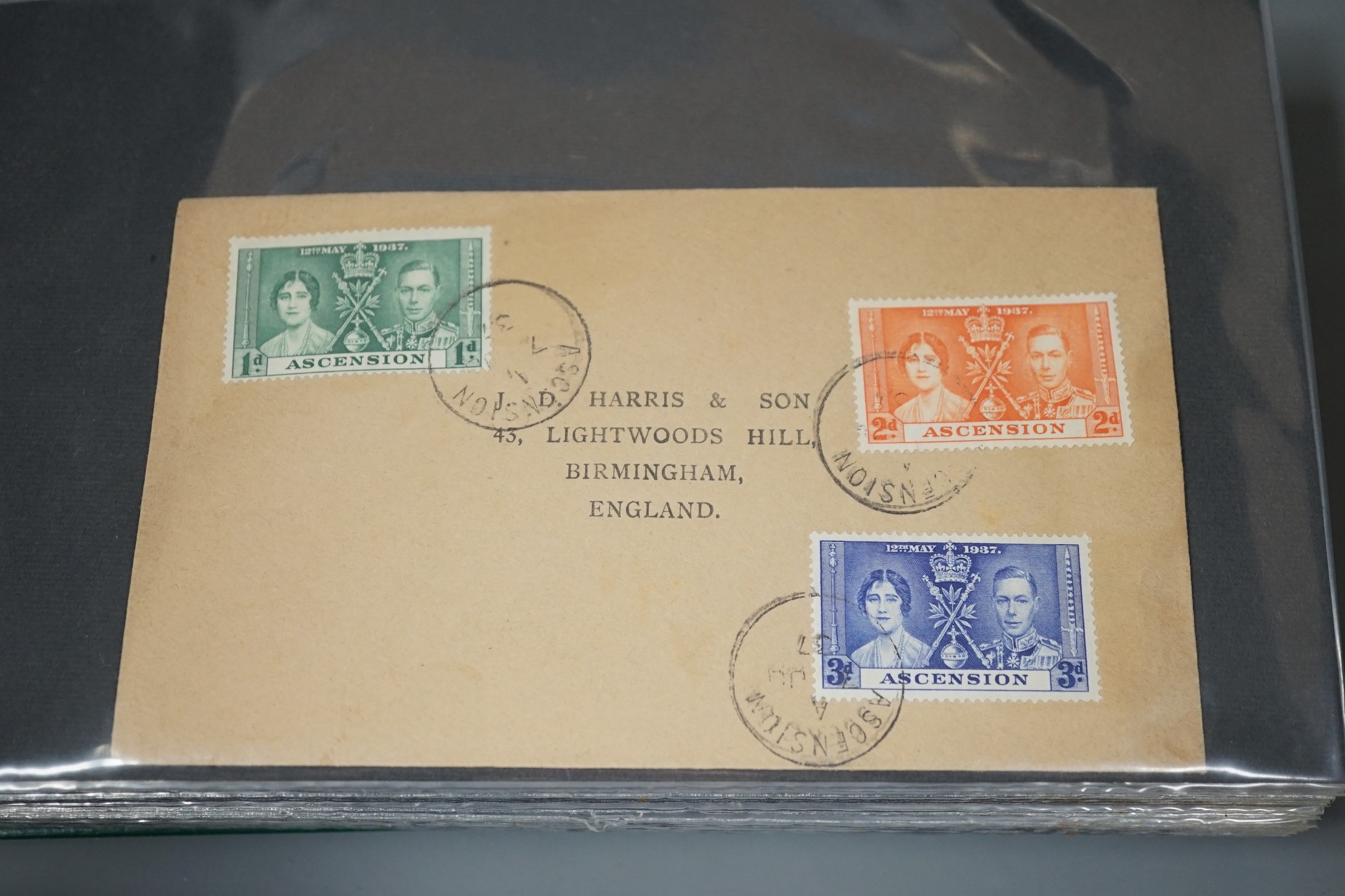 Fifty six Coronation commonwealth first day covers - Image 3 of 7