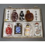 A collection of Chinese scent bottles (6)