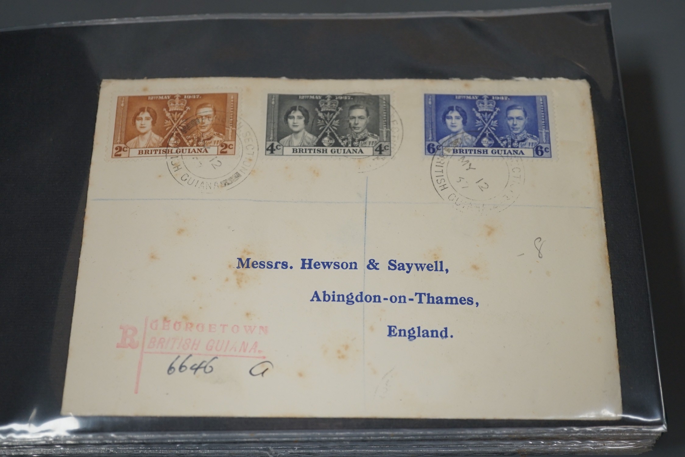 Fifty six Coronation commonwealth first day covers - Image 6 of 7