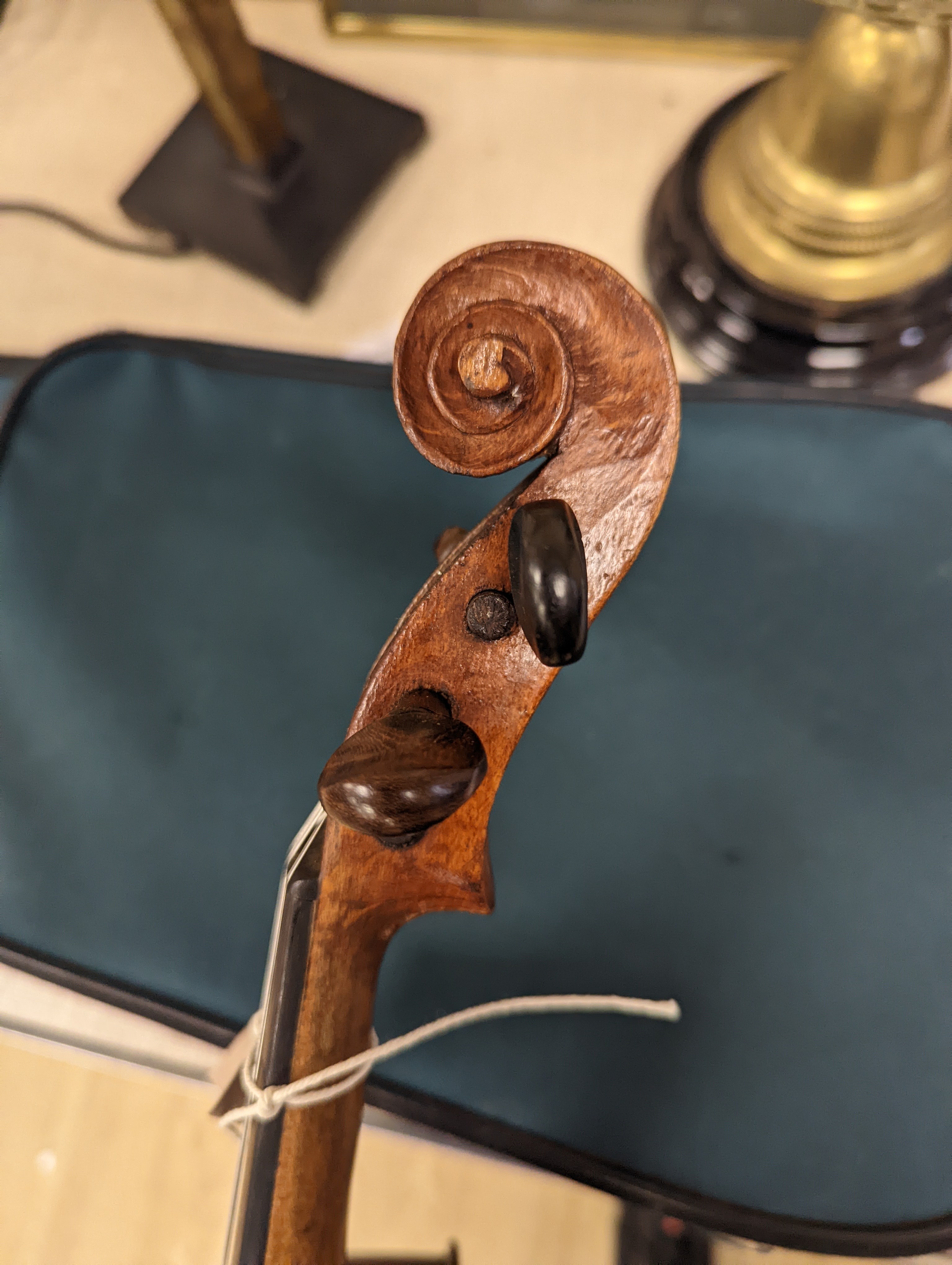 A 19th century Violin, lob. 35.5cm in case - Image 16 of 16