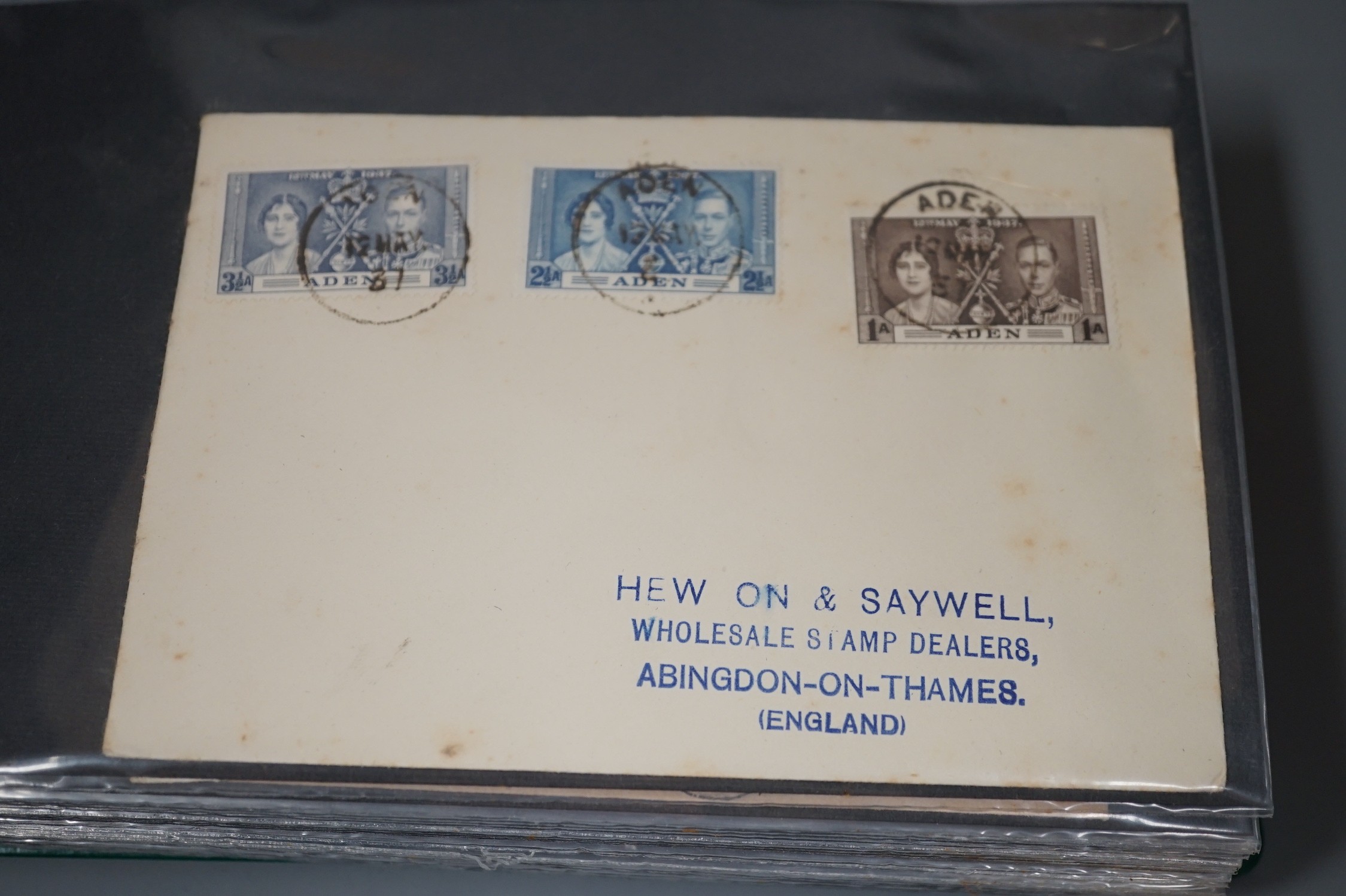 Fifty six Coronation commonwealth first day covers - Image 2 of 7