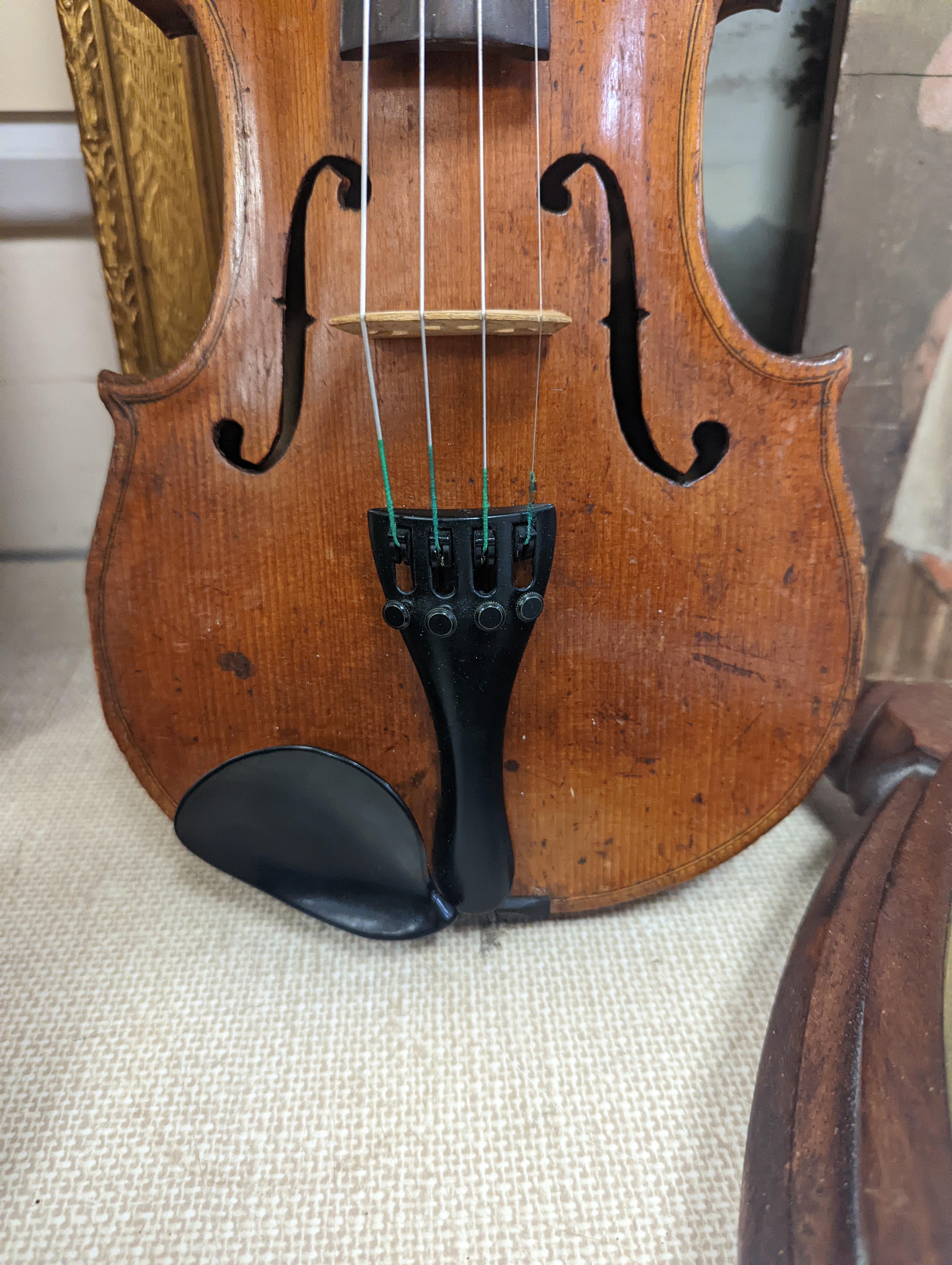 A 19th century Violin, lob. 35.5cm in case - Image 9 of 16